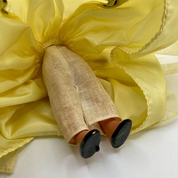 Vintage 40s Nancy Ann Storybook Doll 6.5" Sweet October Maiden #196 Bisque w/Box - Picture 3 of 7